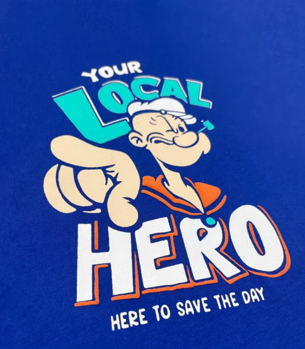 Local Hero Royal Blue Tee